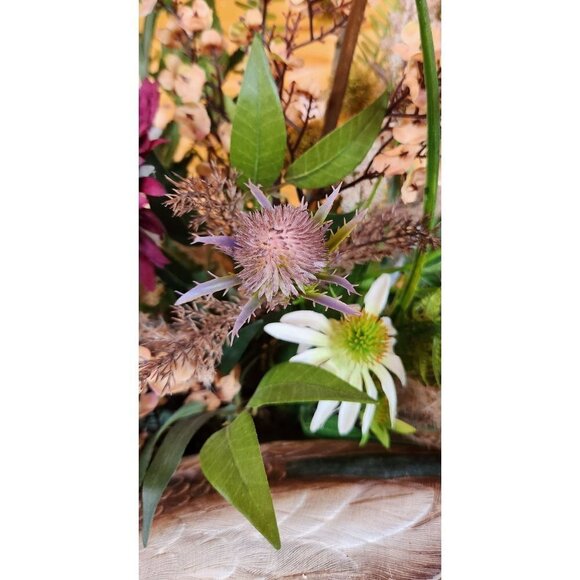 MALLARD DUCK FLORAL Arrangement large floral great entryway or mantel. - Picture 5 of 7